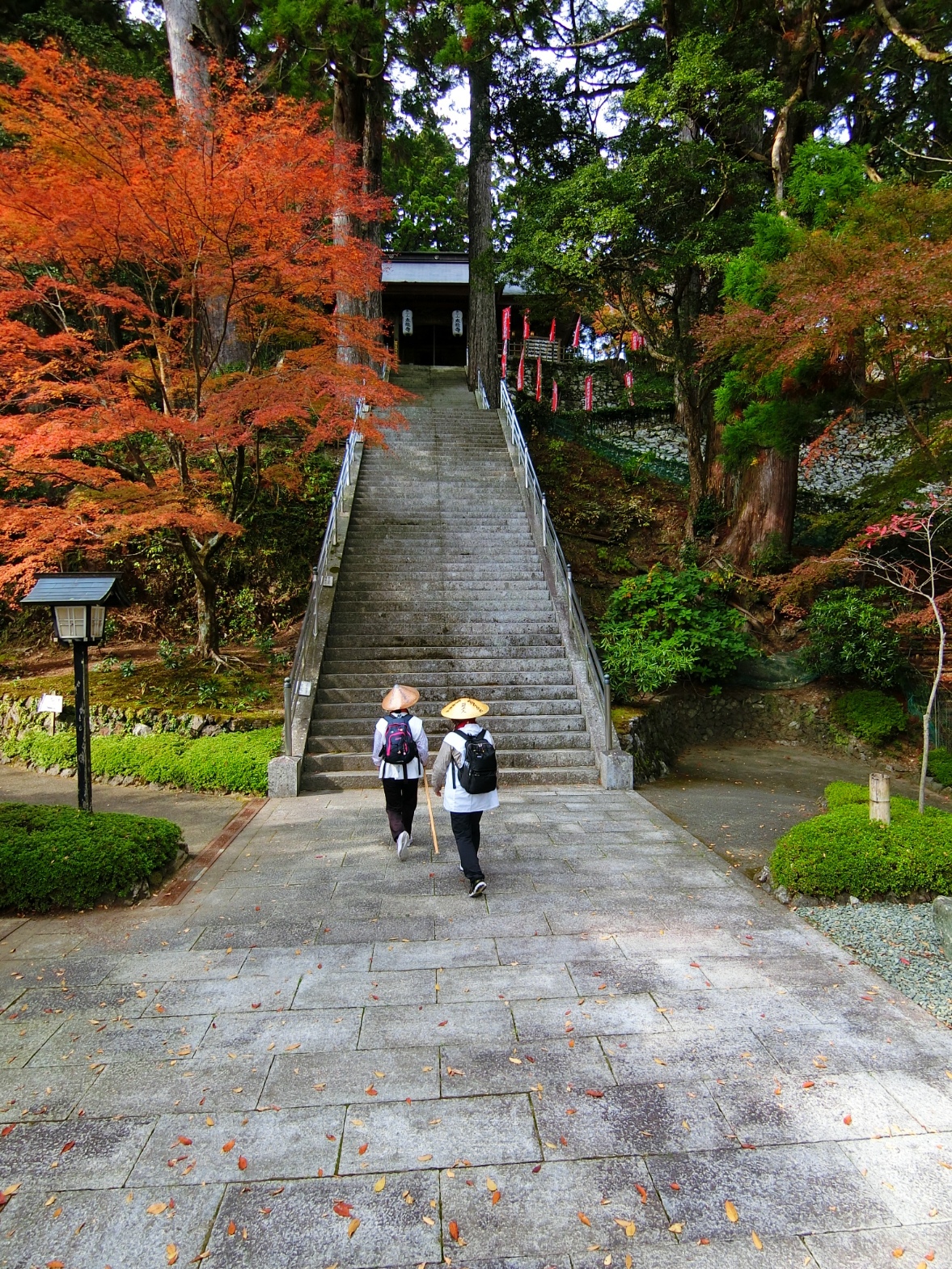 境内の風景