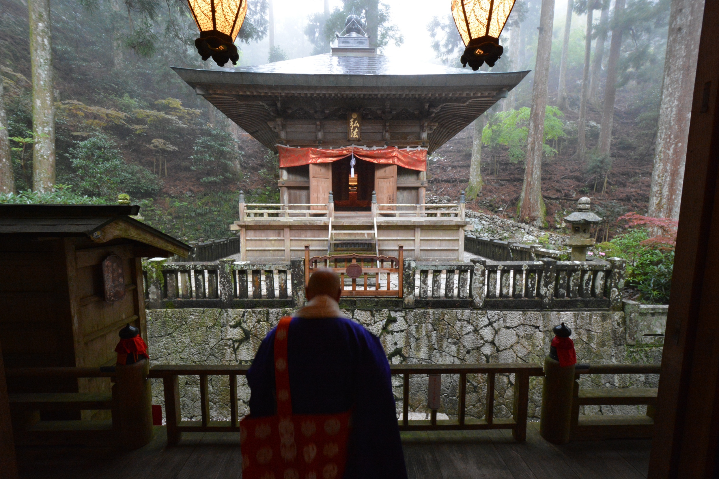 境内の風景