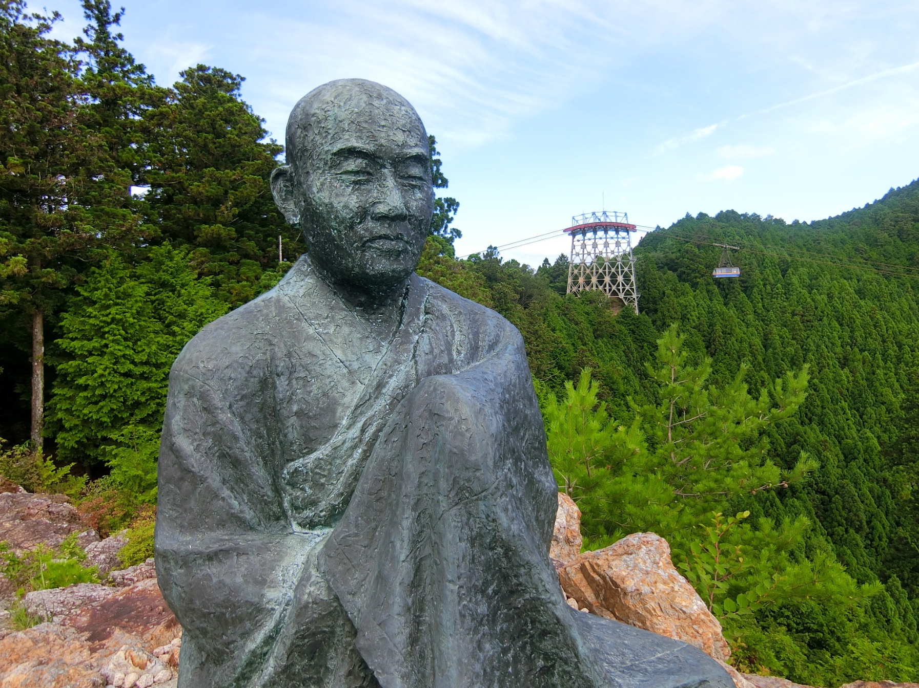 境内の風景