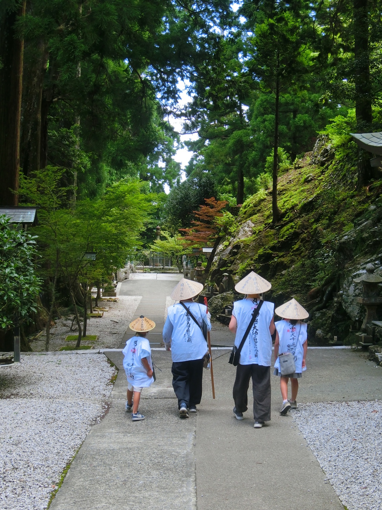 境内の風景