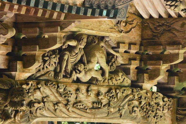 境内の風景